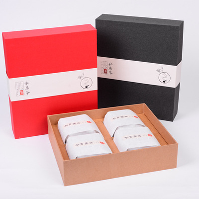 通用茶叶包装礼盒空盒大号茶叶罐大红袍岩茶红茶私房茶伴手礼简约