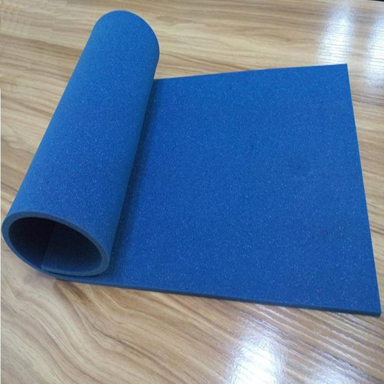 深蓝色大力绵卷材