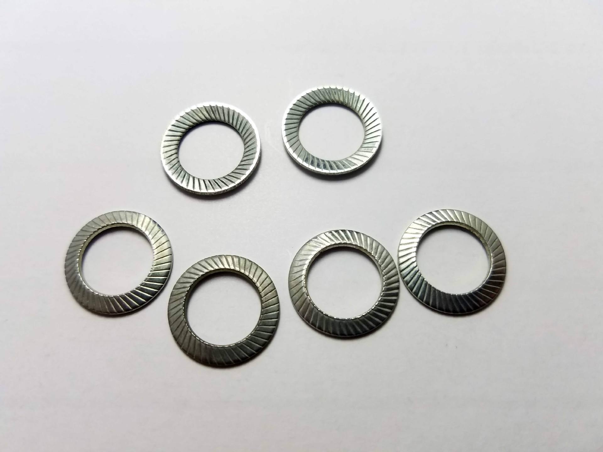 双面齿垫圈 齿垫 防松垫圈65锰钢 锁紧垫片 din9250