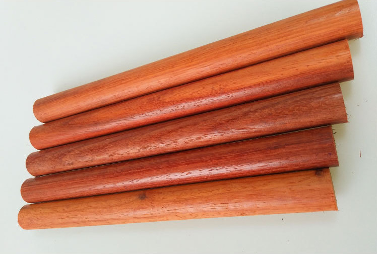非洲红花梨圆木棒瑜伽棍挂衣杆木圆棒防身武术木棍料工具辅料耗材