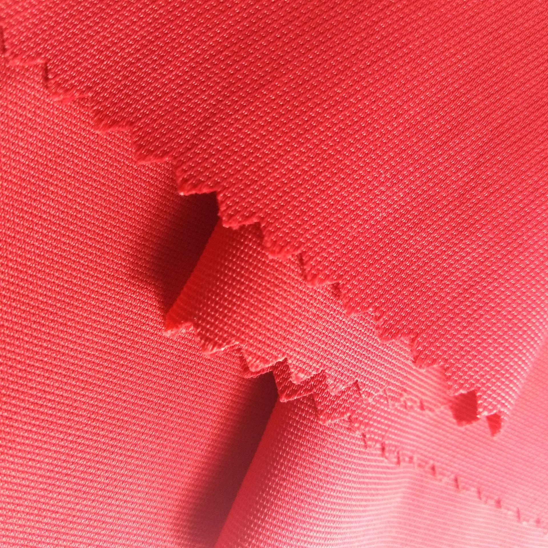 尼龙双股子母横条塔丝隆户外防水速干雪地服面料防泼水耐磨布料