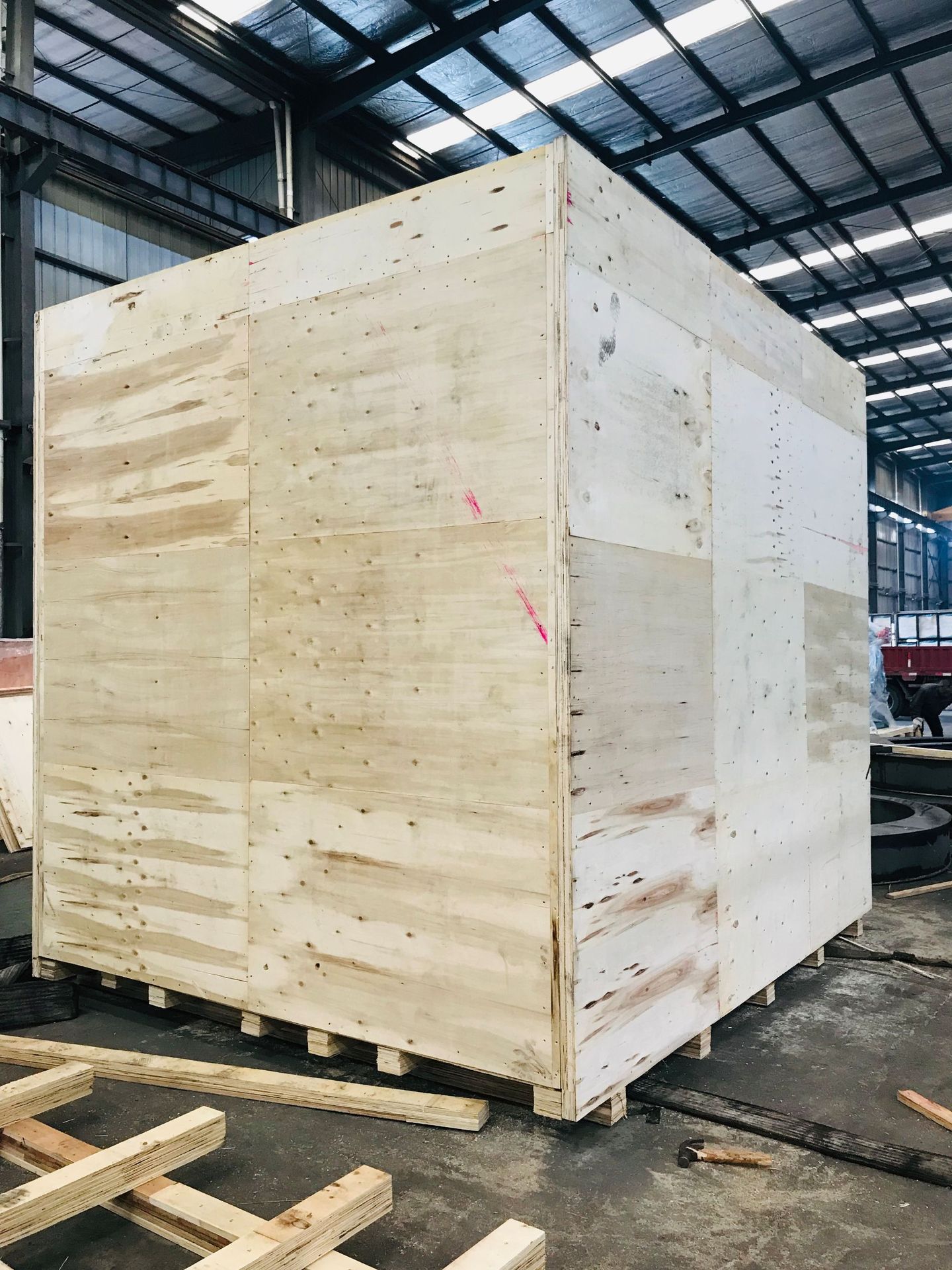 大型出口包装箱,机械包装,支持到厂包装