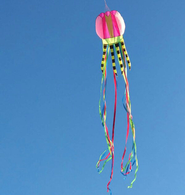 潍坊风筝批发 2019年新款软体水母风筝 跨境电商产品 速卖通