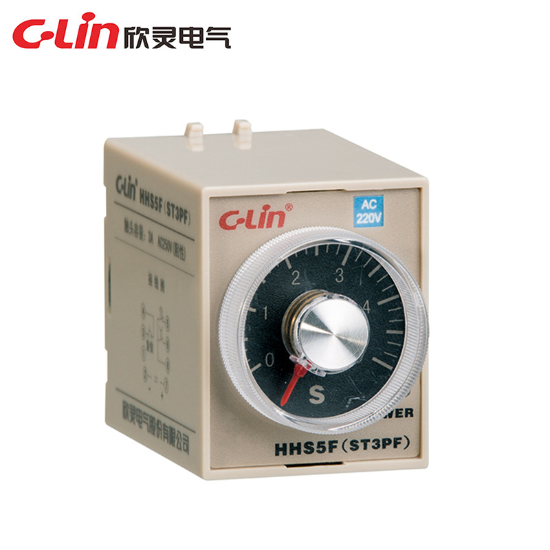 欣灵hhs5fst3pf时间继电器电子式继电器