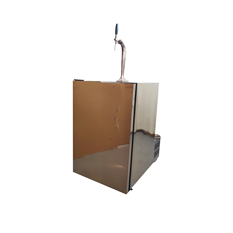 厂家批发立式扎啤机 商用烧烤小型不锈钢立式单头制冷机设备