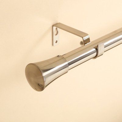 包邮铝合金窗帘杆 室内家居装饰加厚罗马杆五金配件支架杆子整套