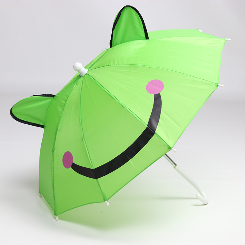2020爆款礼品广告定制男女宝宝玩具伞 1-2岁动物卡通耳朵地摊雨伞