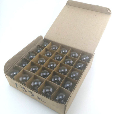 5w卤钨灯e27螺口小球泡 可调光装饰球泡钨丝球泡白炽球泡 一盒25