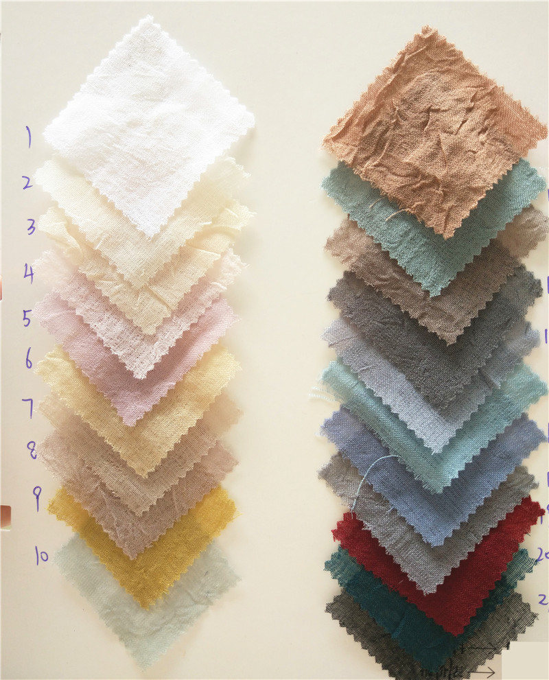 网纱压花 半透明薄纱手抓花布料 春夏休闲上衣时装连衣裙面料a350