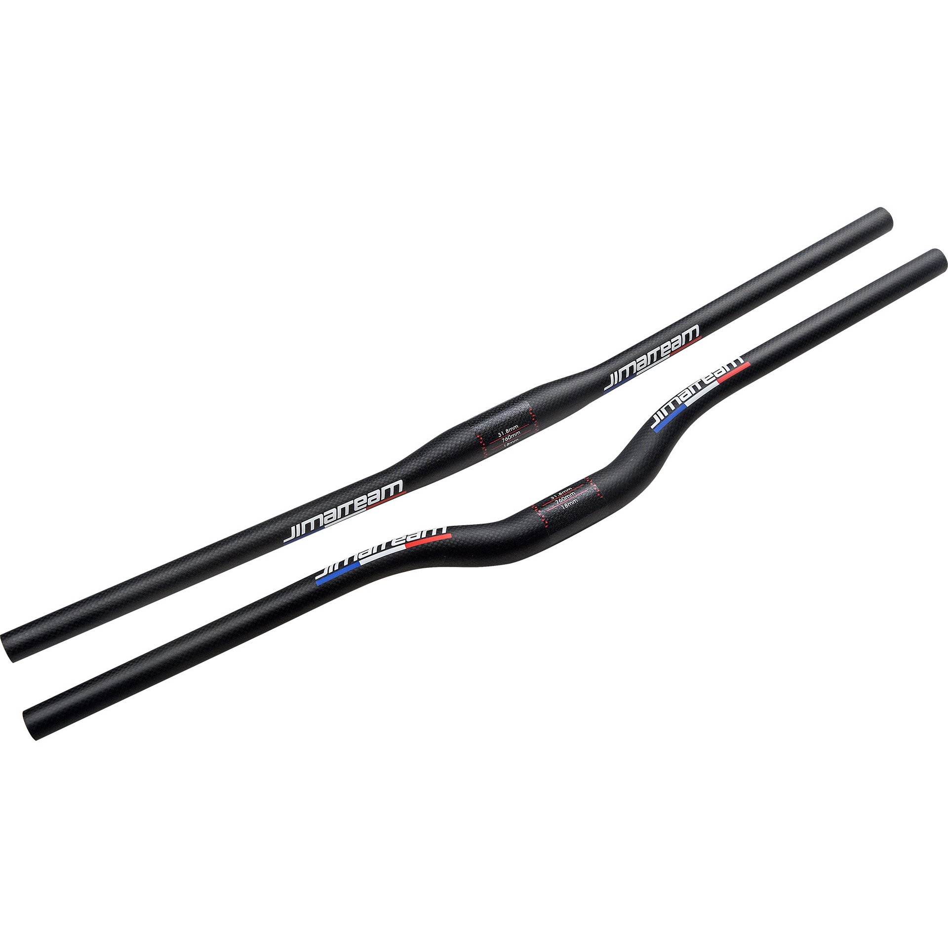 自行车车把2019新款jimaiteam碳纤维山地车自行车把横直把燕把