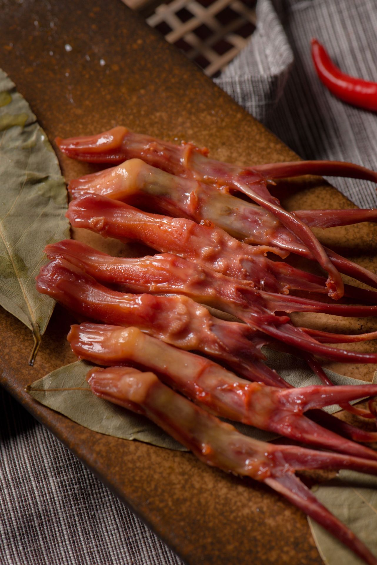五星亚多腊鸭舌 杭州特产风味凉菜零食500g美味酱卤味鸭舌