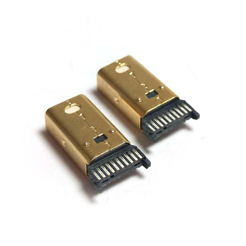 mini dp公头连接器 usb 插头