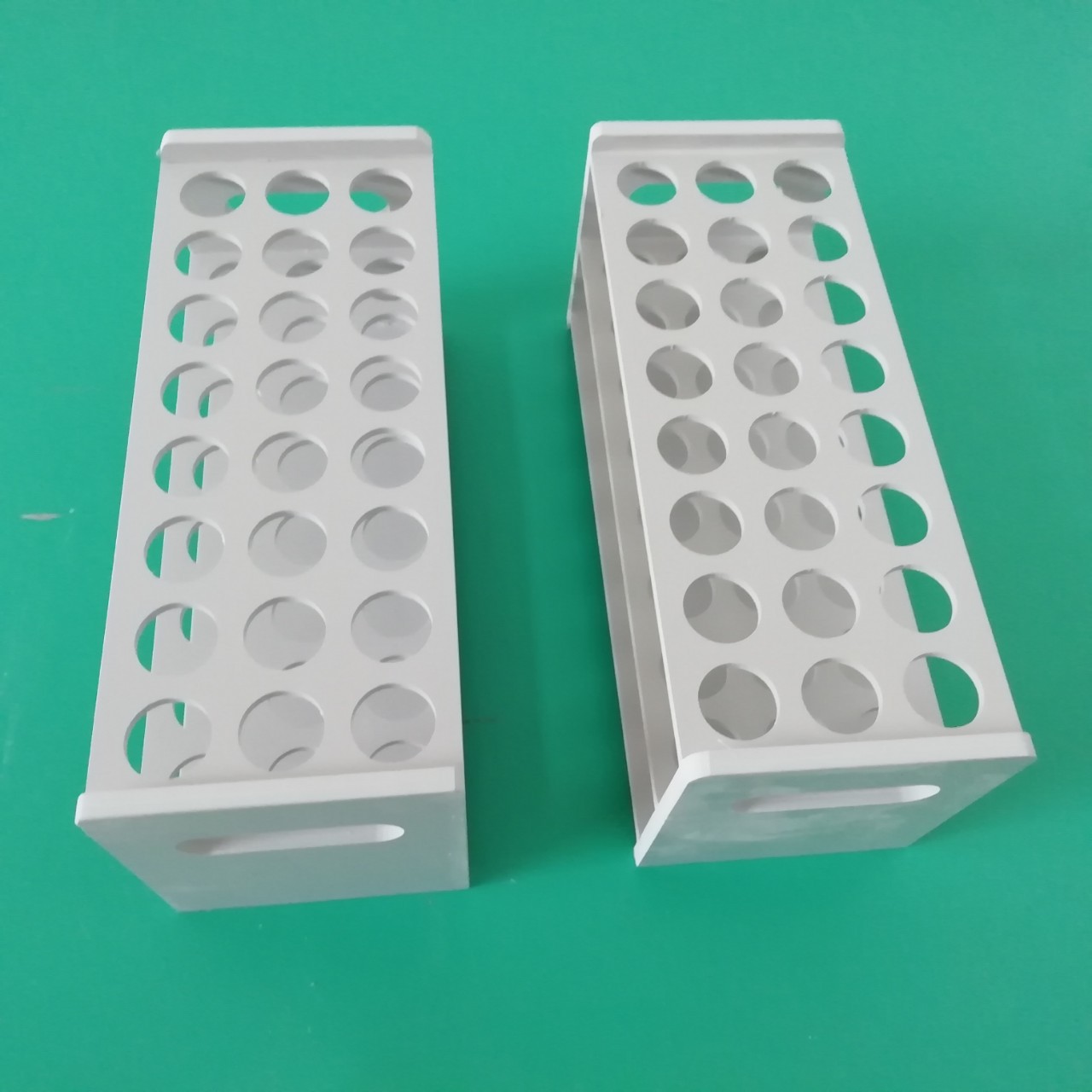 试管架 厂家批发 pp三排十孔比色管架 实验室用试管架 可开票