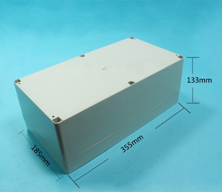 12v30ah聚合物磷酸铁锂电池外壳塑料防水盒室外电源接线盒可开孔