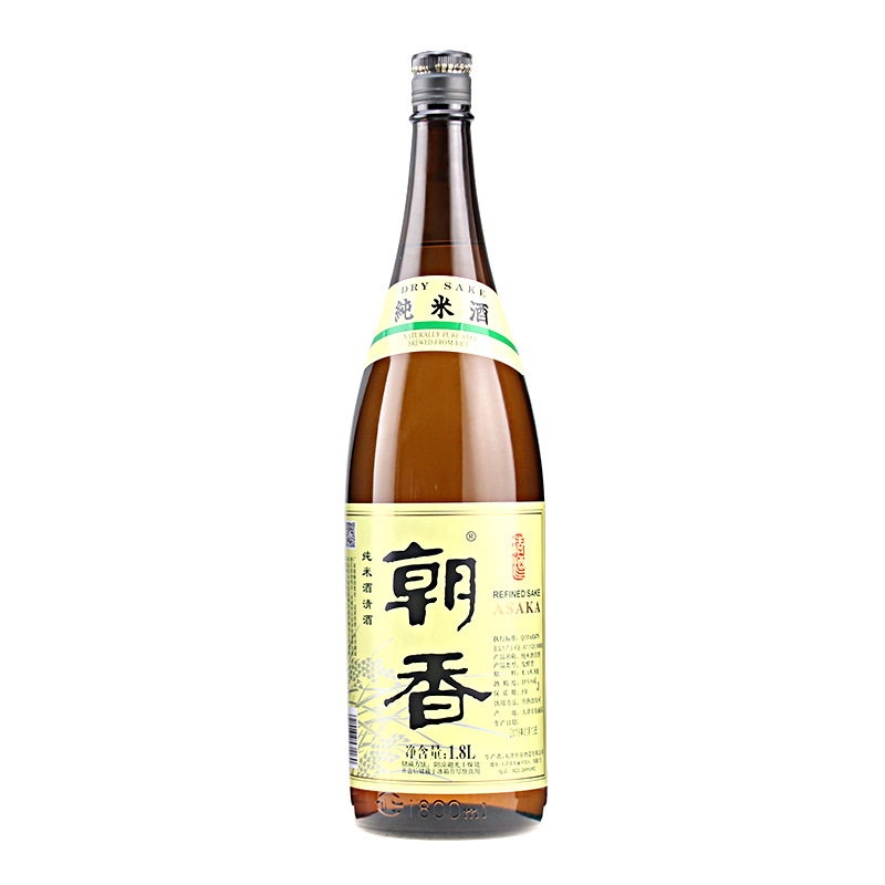 合资日式清酒朝香纯米酒清酒朝香清酒日式酒发酵酒1800ml