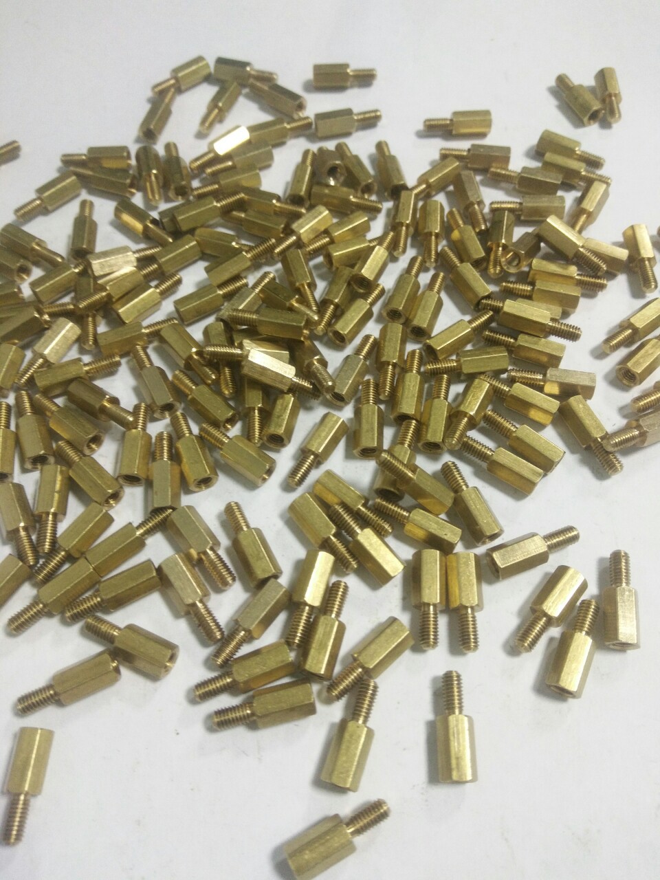 厂生产直花铜螺母网花铜螺母镶嵌螺母压装螺母六角螺柱子母铜螺柱