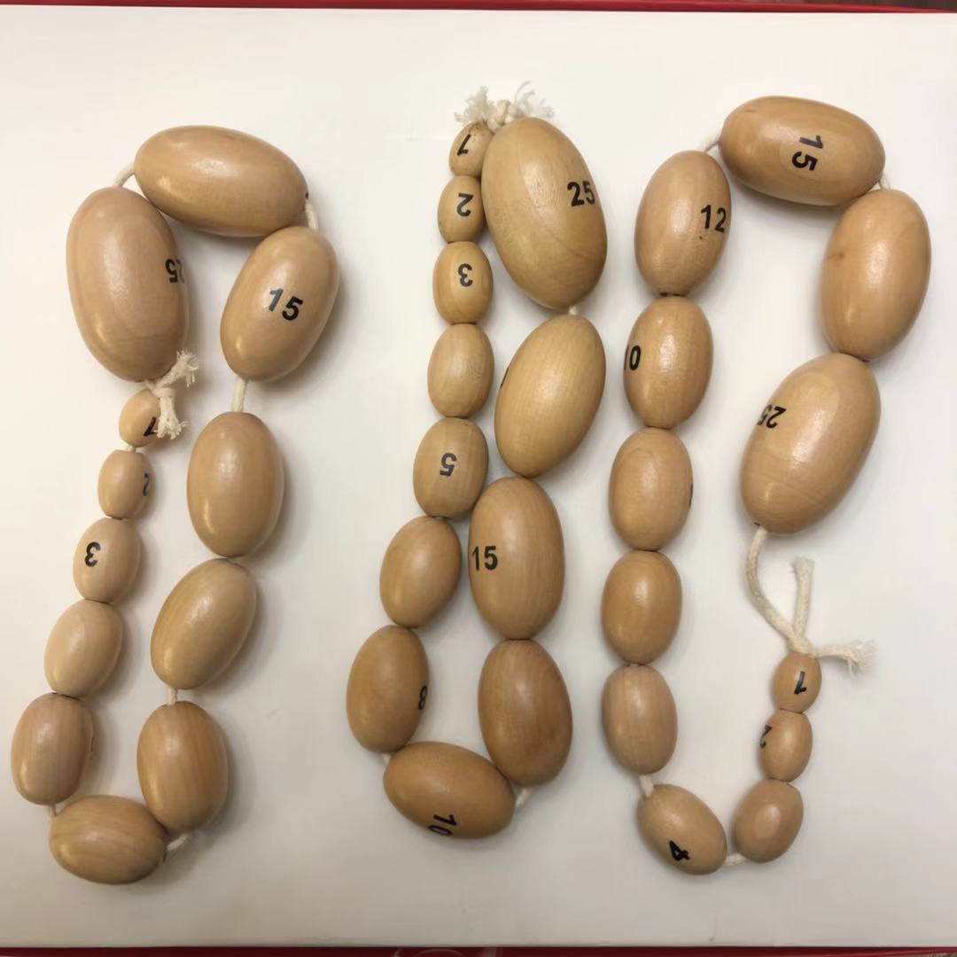 男性睾丸体积测量器 木质睾丸测量球 睾丸大小测量仪