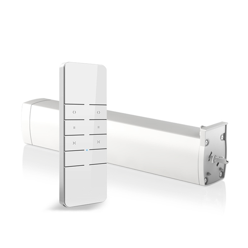 杜亚电动窗帘向日葵kt82tn静音电机智能遥控自动开合帘