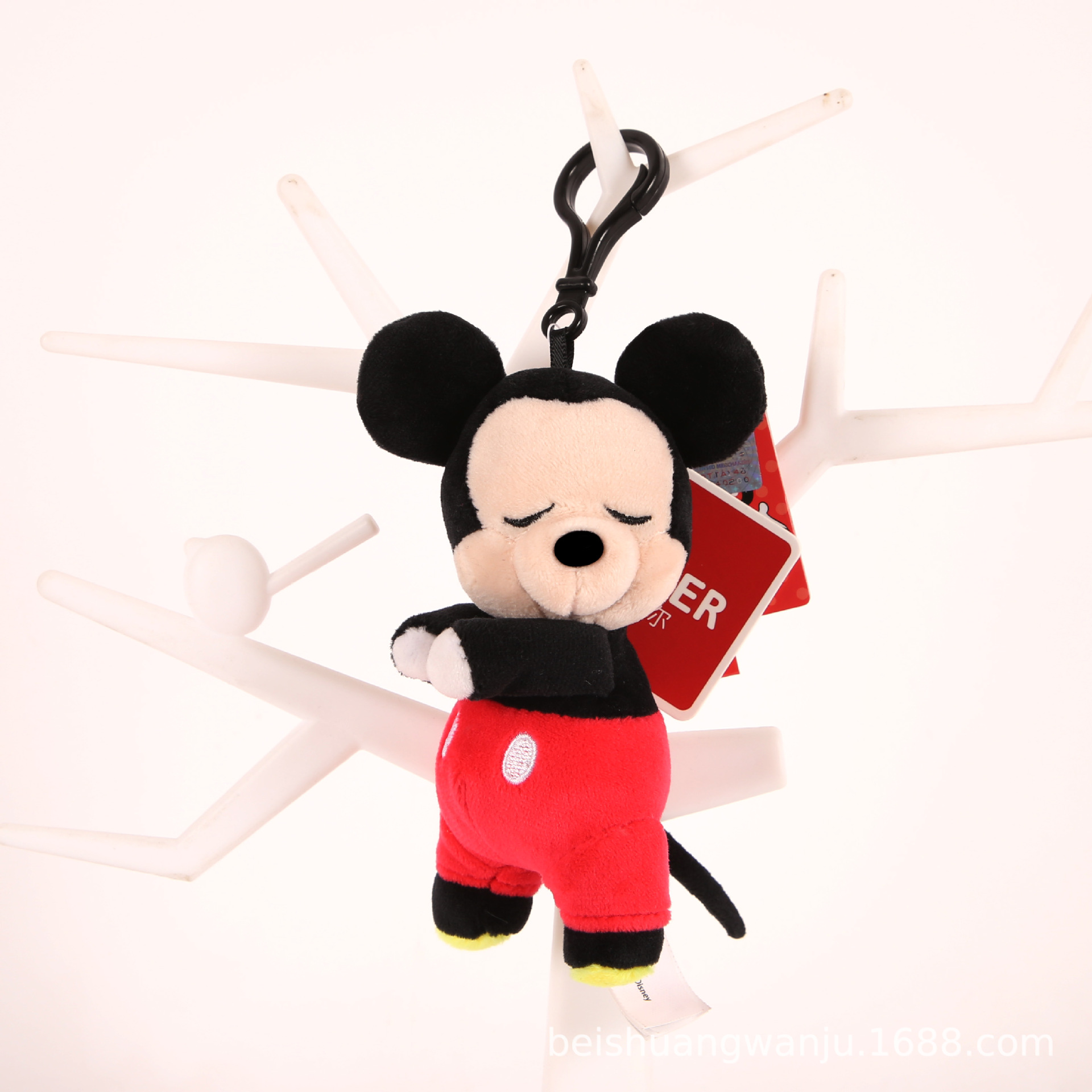 Genuine Disney Mickey Doll Year of the Rat Mascot Mickey Mouse Minnie Plush Toy Crane Machine Doll Gift