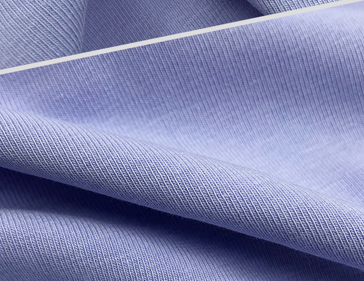 全棉加厚赛罗棉 220g抗起球1*1罗纹 秋冬款弹力打底衫休闲服面料