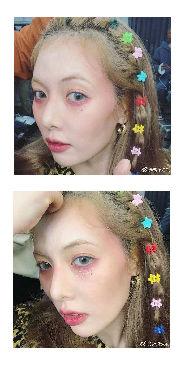 泫雅同款发夹糖果色小花发卡韩国网红抓夹卡子金泫雅风夹子头饰女