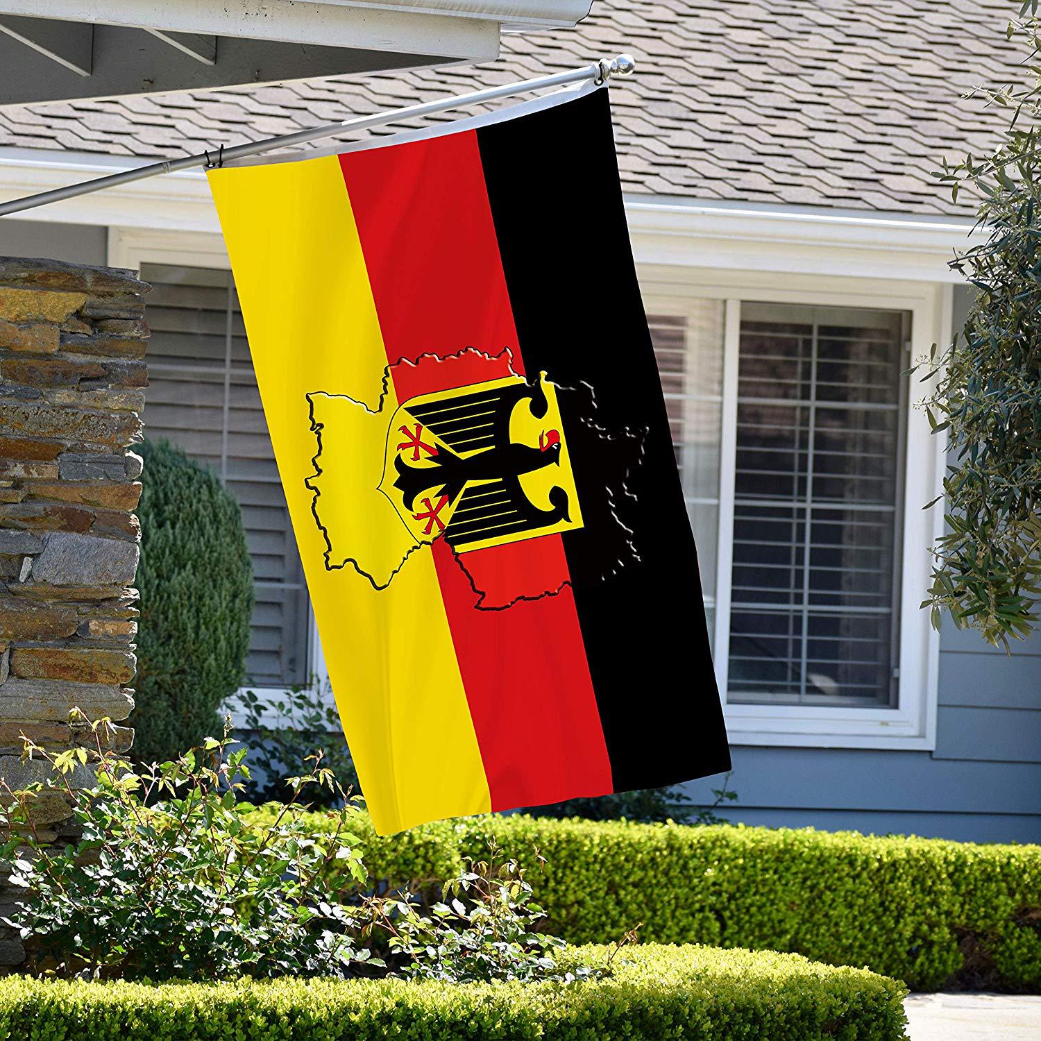 germany德国 3*5ft 德意志普鲁士旗帜 亚马逊热卖