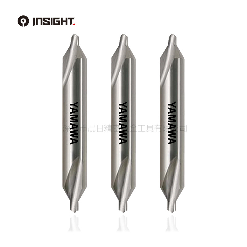 日本进口低螺旋cds60度中心钻倒角刀定点钻头