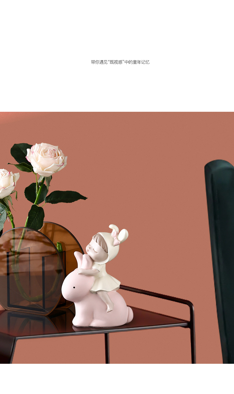 新品萌萌娃系列少女心树脂摆件 家居卧室装饰品创意可爱礼品