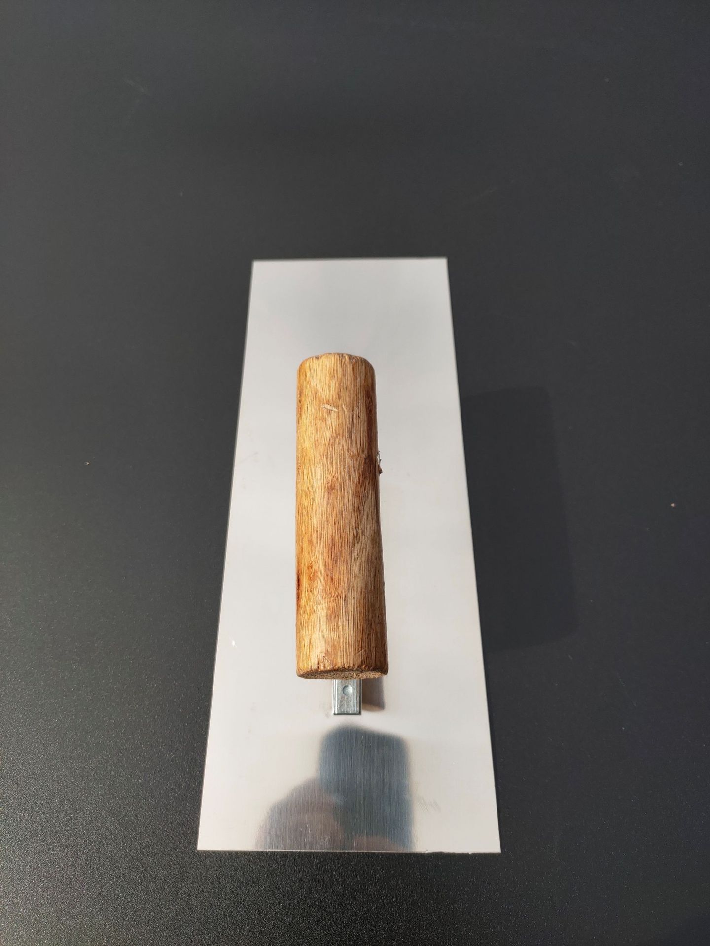 厂家批发不锈钢油漆工小牛泥抹子抛光镜面装饰涂料小方抹泥板刀