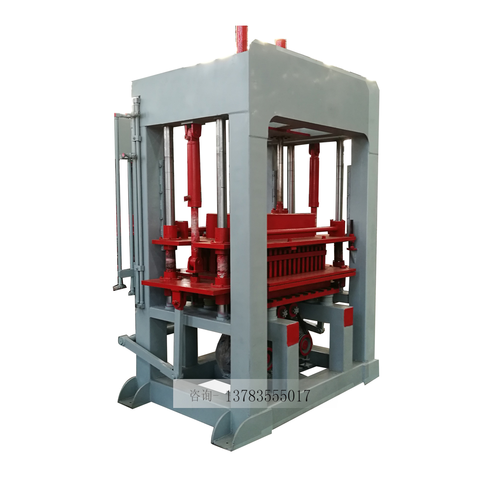 自动直销新型液压制砖机 qty6-15水泥免烧砖机 砌块砖机