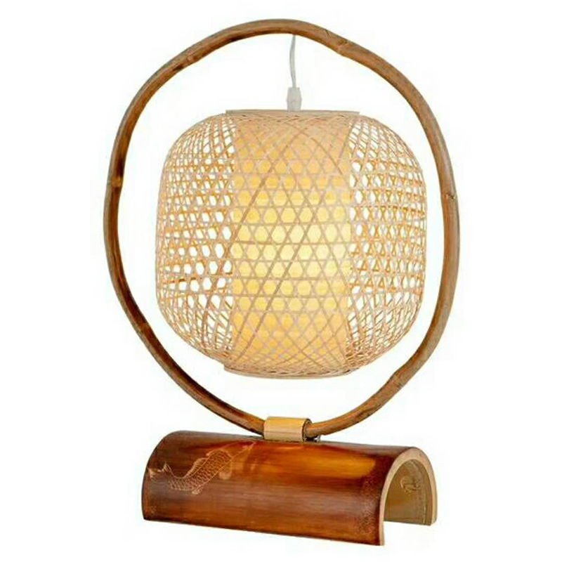 厂家现货定制工程竹筒竹艺灯具吊灯灯饰仿古日式田园茶室台灯灯具