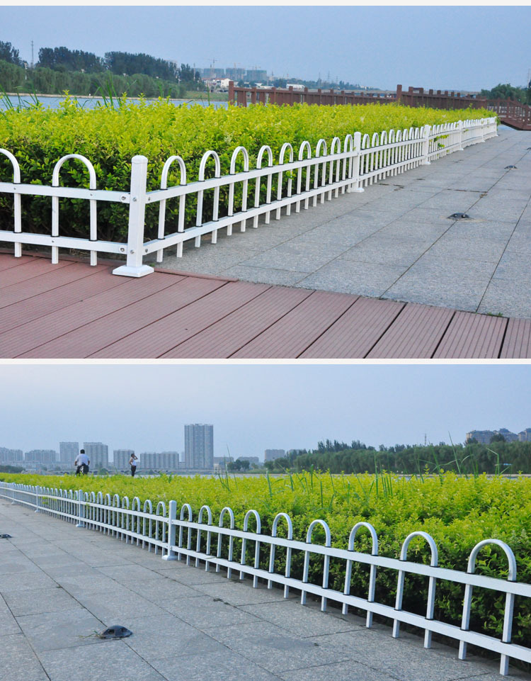 铁艺花园护栏市政绿化草坪锌钢庭院花坛围栏栅栏户外金属护栏乡村