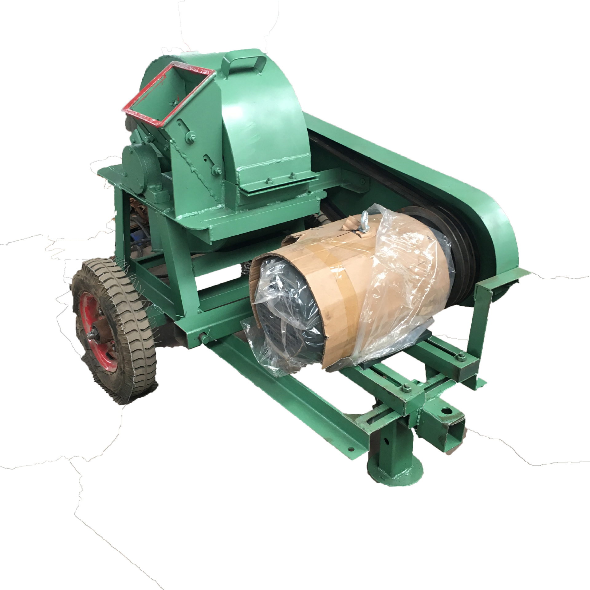 灵活方便小型木材削片机 快速工作原木盘式削片机 竹子木片切片机