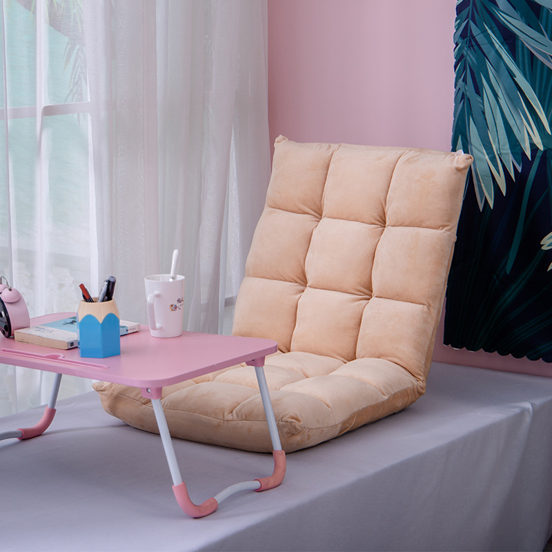 懒人沙发榻榻米可折叠单人小沙发床上电脑靠背椅子地板沙发飘窗椅