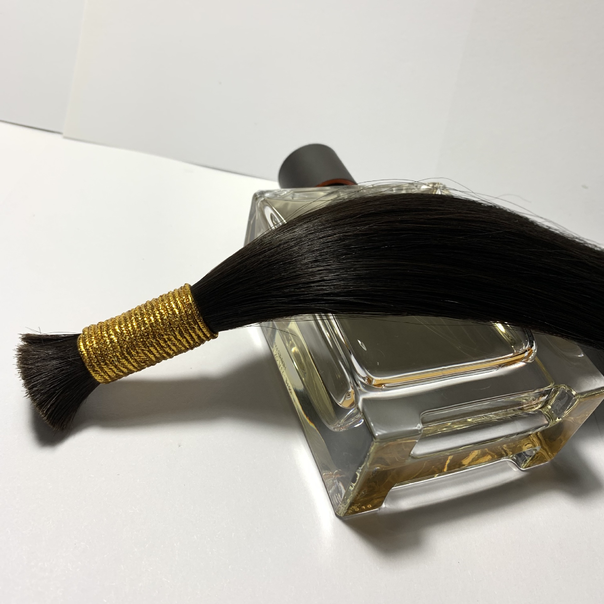 水晶线接发无痕接发真人发丝真发接发束散发发把自己接头发假发女