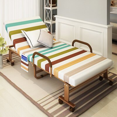 单双人折叠床免组装办公室午休床可折叠家用床陪护加固床