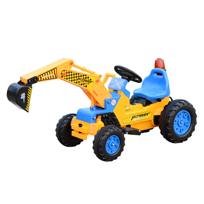 儿童挖掘机可坐