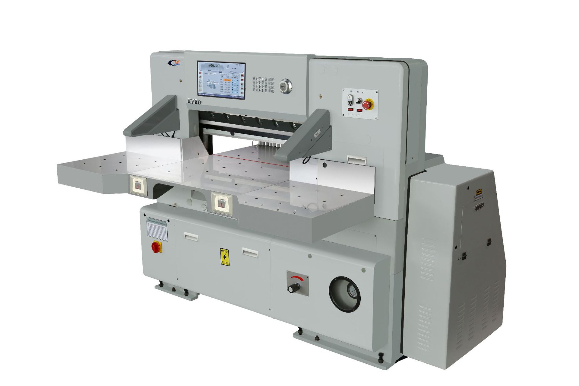 国品1300液压程控切纸机 全新大型全开裁纸机 厂家直销-报价-阿里巴巴