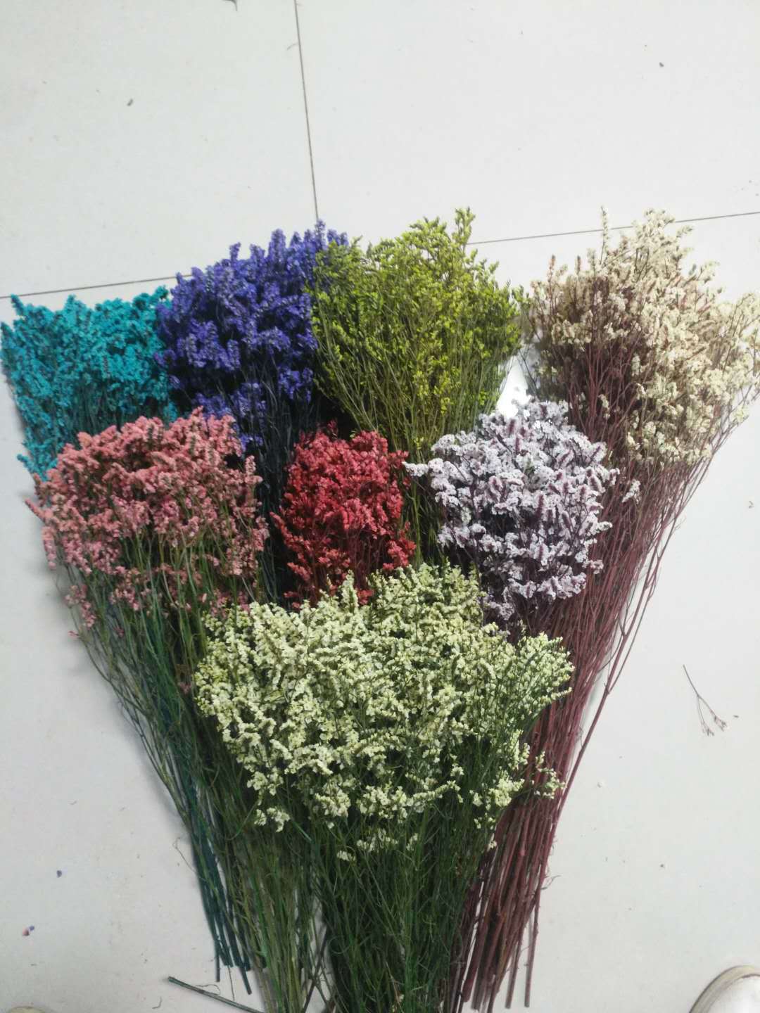 水晶草水晶草永生花花束花盒材料