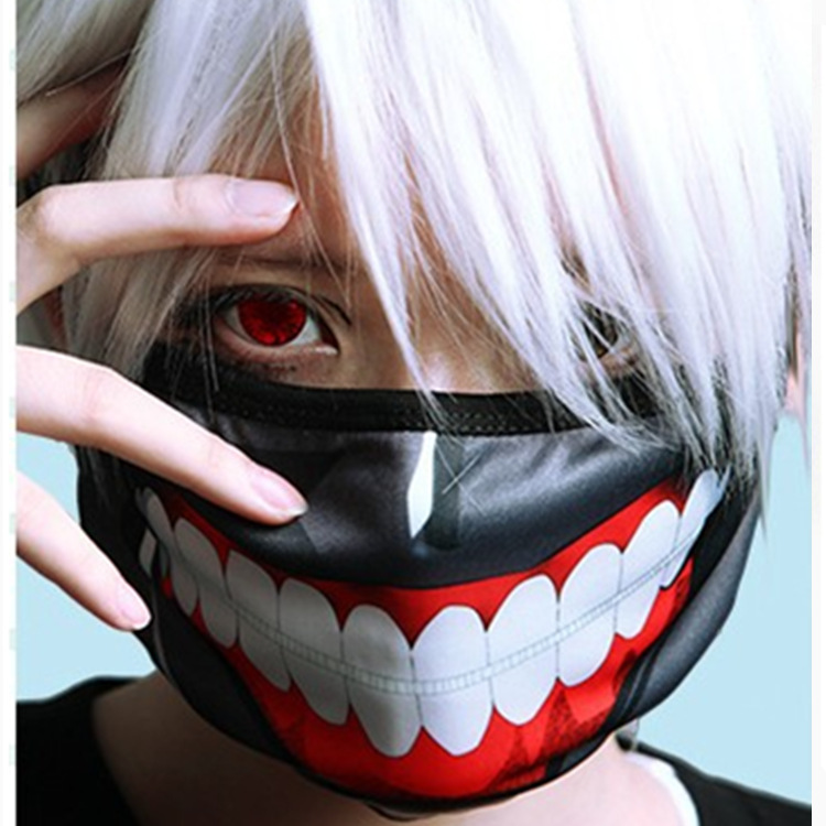 东京食尸鬼面罩口罩 金木研面罩