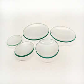 耐高温玻璃表面皿 透明加厚烧杯盖结晶皿盖45 50 60 80 90 100mm