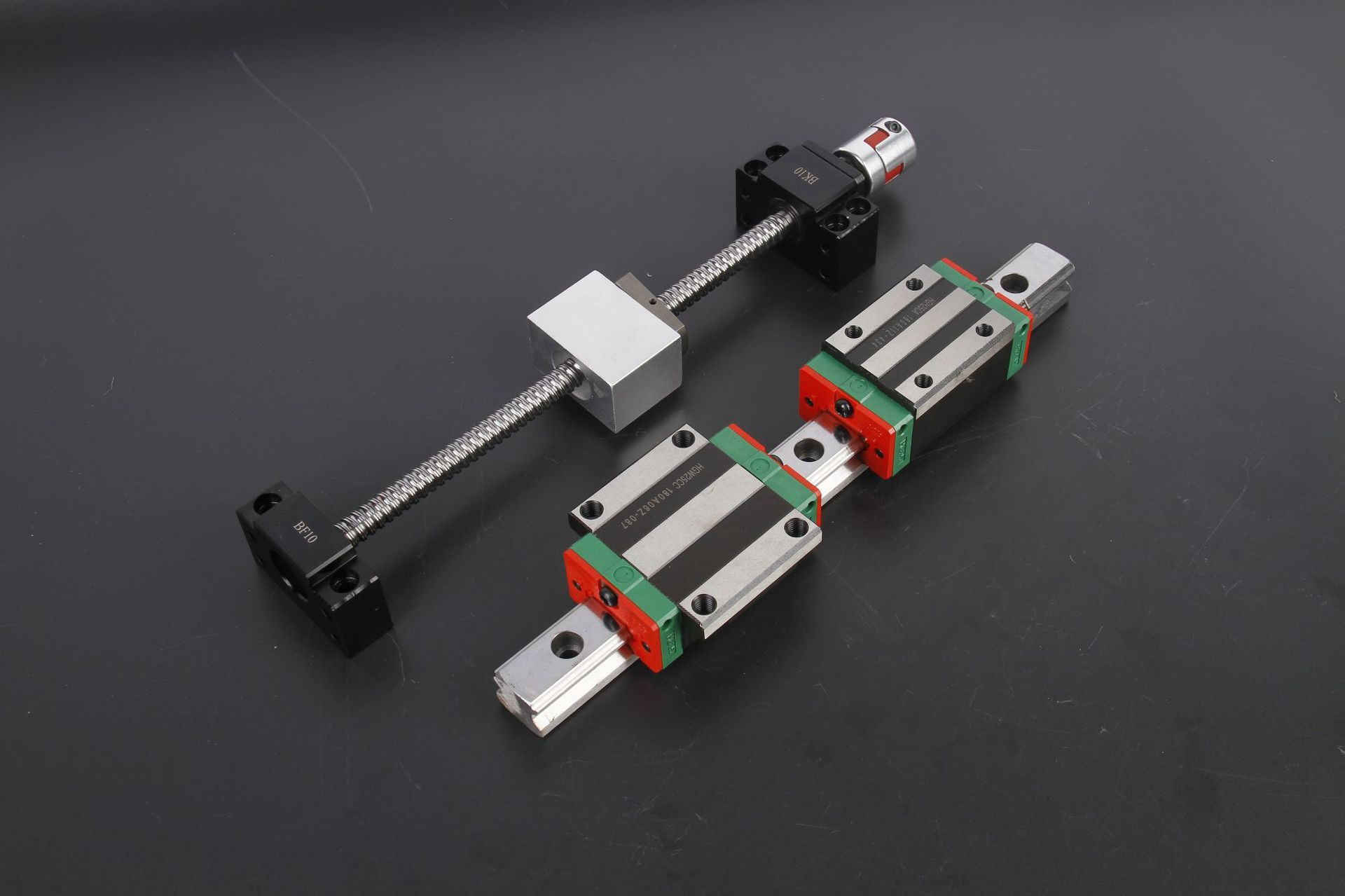 厂家hgh123450上银直线导轨机床滑轨四方型滑块滚珠丝杆螺母