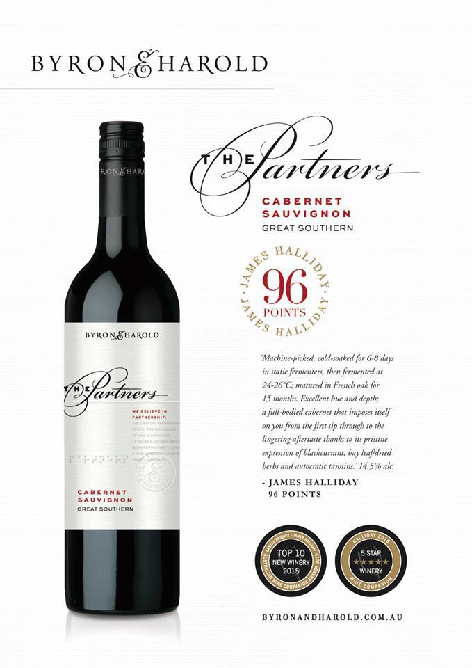 byron&harold澳洲原瓶进红酒拜伦哈罗德酒庄半甜白葡萄酒 750ml