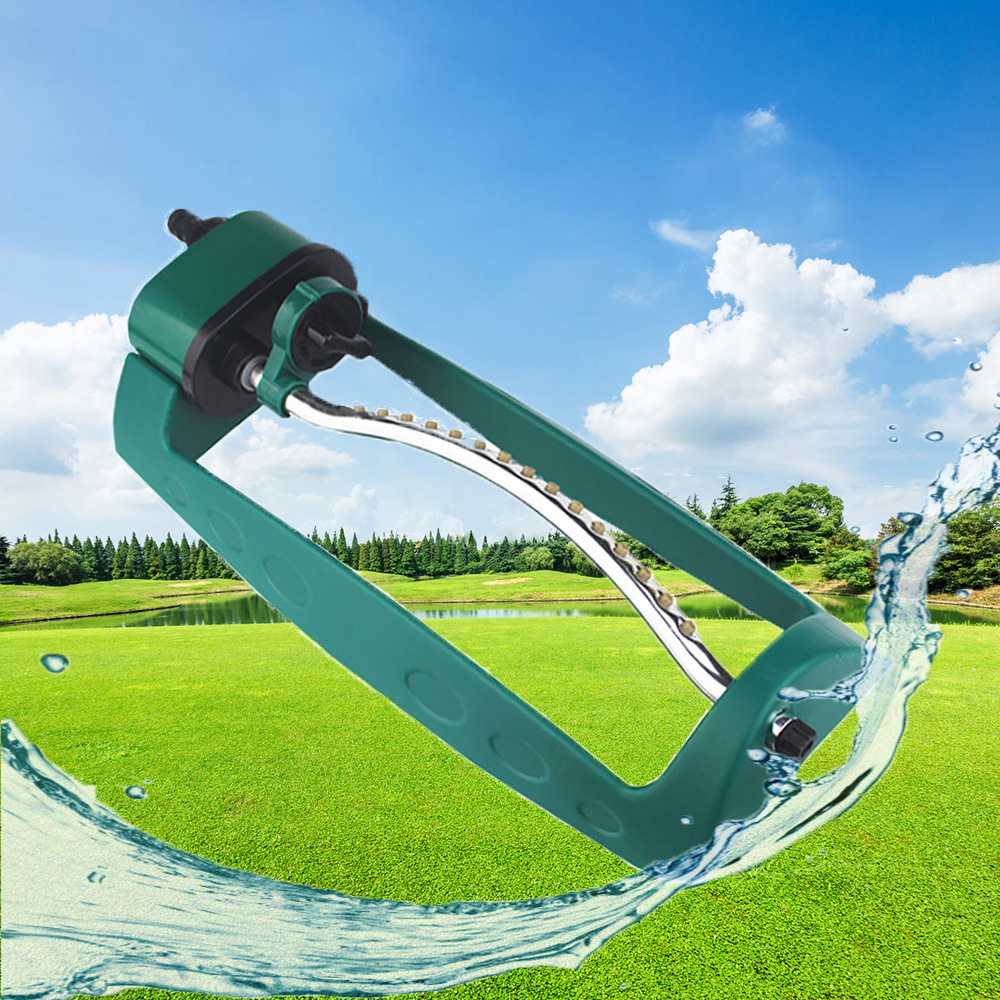 多模式高效园林喷水洒水器15孔花园摇摆洒水器草坪绿地浇水洒水器