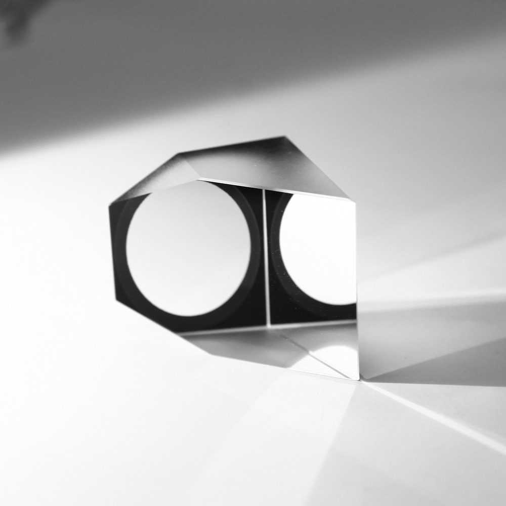 定制直角屋脊棱镜玻璃光学棱镜显微镜系统镜片设计