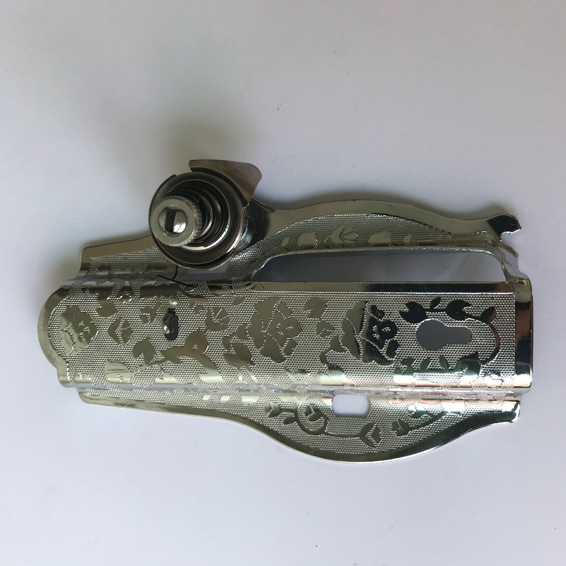 供应家用缝纫机面板老式缝纫机设备配件蝴蝶飞人夹线器面盖