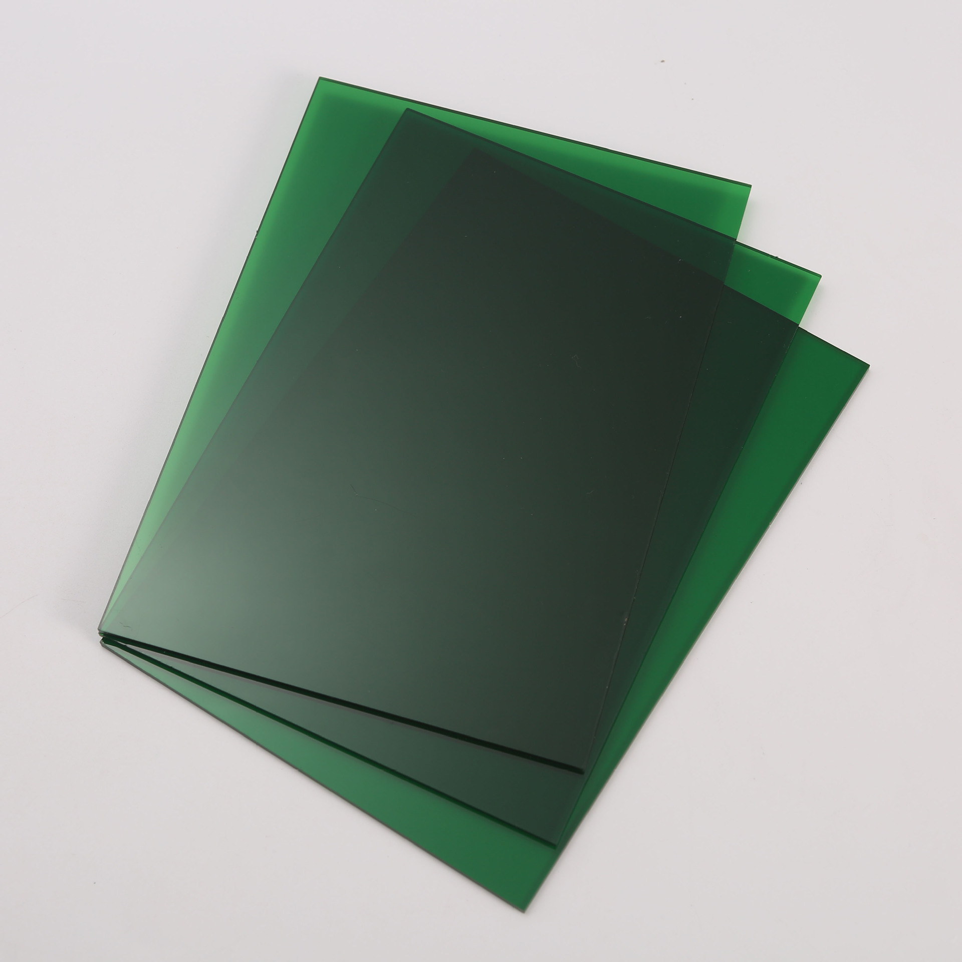 定制加工亚克力板材半透绿362有机玻璃中空板聚乙烯板亚克力板
