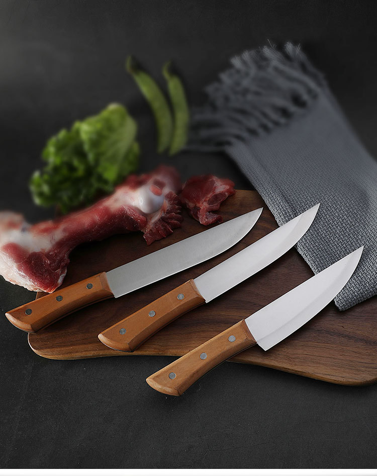 屠宰场不锈钢剔骨刀屠宰刀牛肉剔肉牛刀杀牛割肉刀具杀猪剥皮尖刀