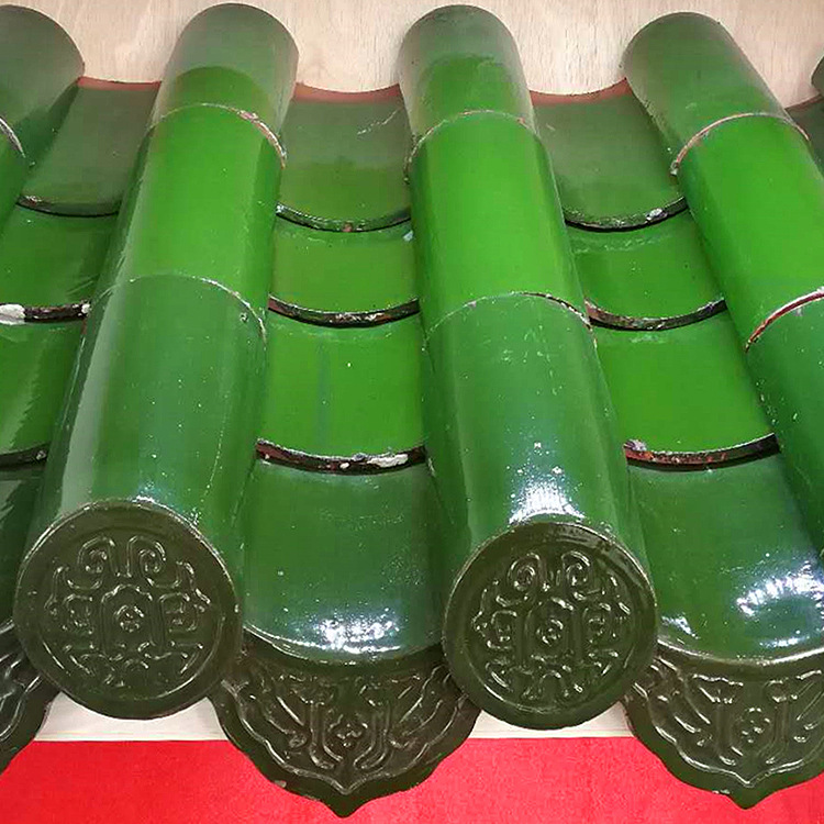 仿古瓦厂家 中式古建筑筒瓦 仿古屋面瓦 园林屋脊明清徽派瓦片