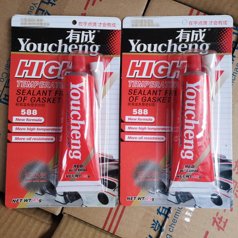 批发磊力588密封胶100g 发动机密封胶 588耐高温红胶免垫片密封胶